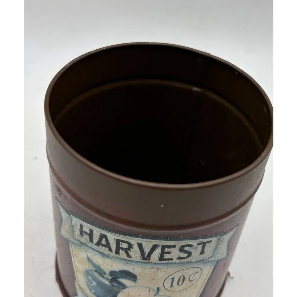 2010 Hobby Lobby Harvest Apple Cider Tin Grandmacore Cottagecore Fall Decor